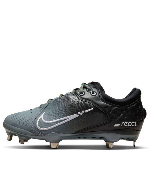 Nike Black Hyperdiamond 4 Elite /Cool/Volt/ Sneakers