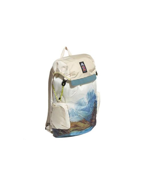 Adidas Blue Explorer Primegreen Backpack 'Aluminium Oxide'