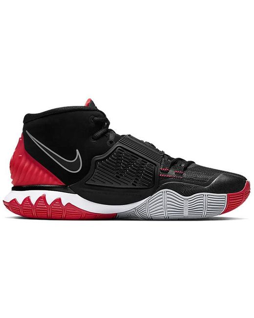 Nike Black Kyrie 6 'Bred' for men