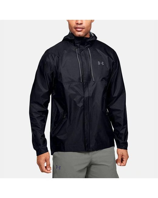 Under Armour Blue Cloudburst Shell Training Sports Jacket for men