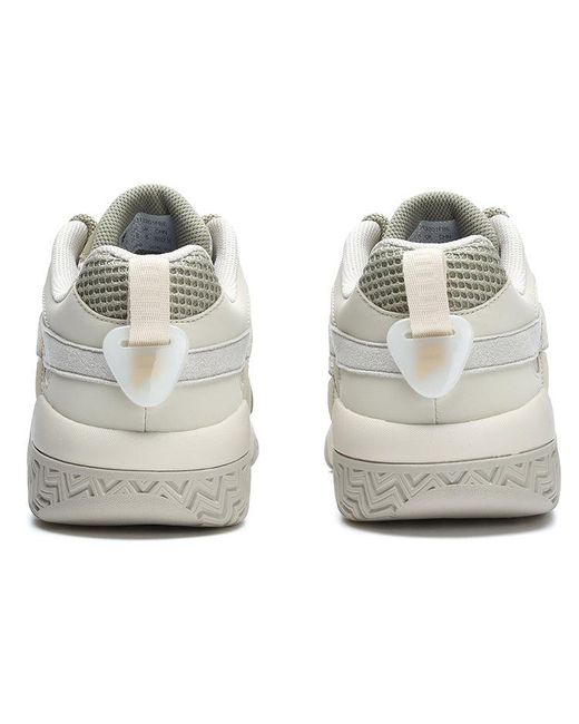 Fila White Barricade Baseball Shoes for men