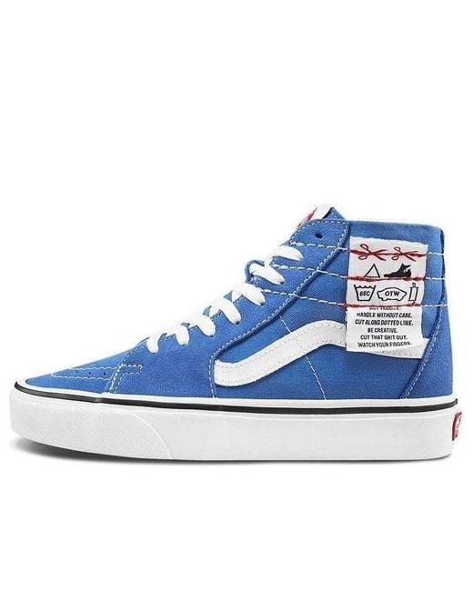 Vans Blue Sk8-Hi Tapered