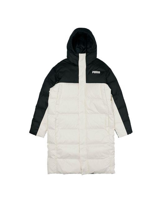 PUMA Black Puffer Coat Jacket for men