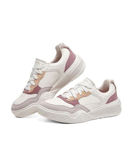 Skechers White (Wmns) Denali Mellow Day Wonder Mauve'