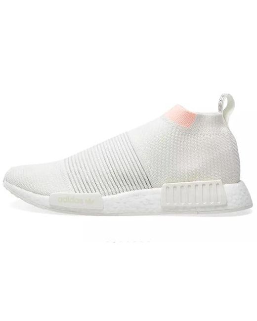 Adidas White (Wmns) Nmd_Cs1 Primeknit 'Cloud'