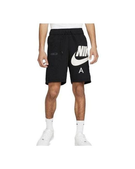 Nike Black Sportswear Air French Terry Shorts for men