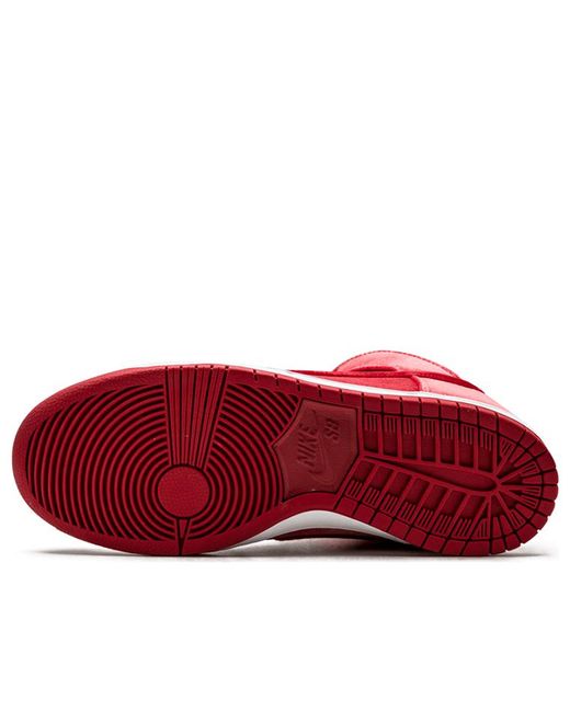 Nike Sb Dunk High Prm 'red Velvet' for men