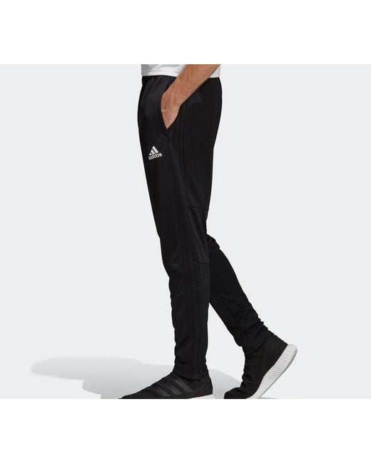 Adidas Black Letter Logo Print Sports Trousers for men