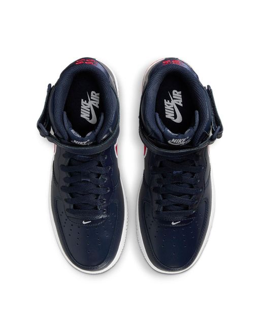 Nike Blue (Wmns) Air Force 1 Mid 'Houston Comets Four-Peat'