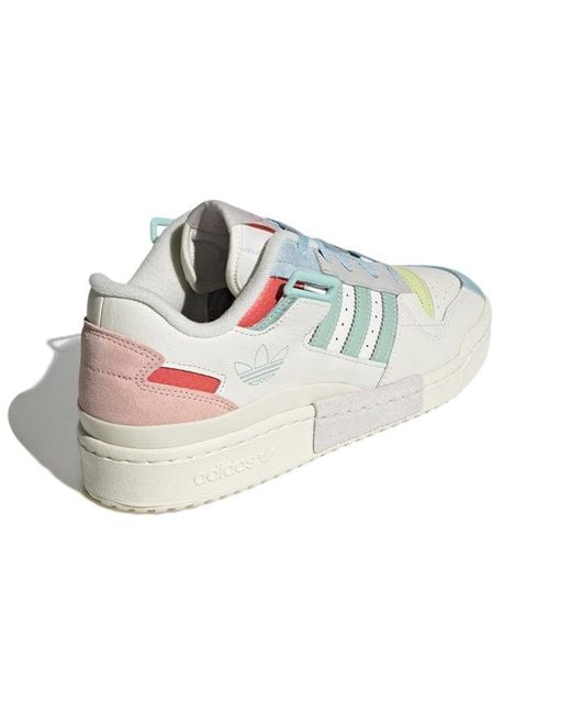 Adidas Blue Originals Forum Exhibit Low Sneakers for men