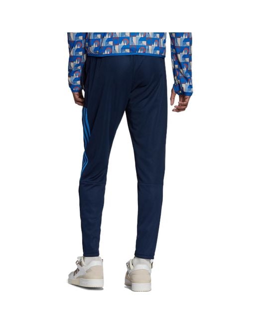 Adidas Blue Logo Soccer/Football Sports Pants/Trousers/Joggers Sw Fan Edition Arsenal for men