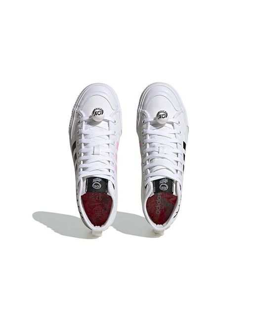 Adidas White Nizza Hi 'Andre Saraiva Love Union' for men