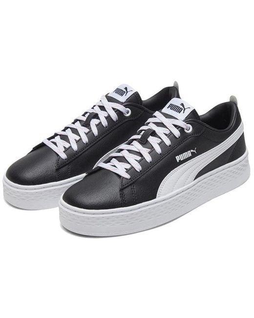 PUMA Blue (Wmns) Smash Platform Q4 Polka