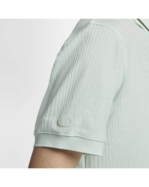 Nike Blue Sb Dri-Fit Adv Short-Sleeve Skate Polo 'Federation Agnostic' for men