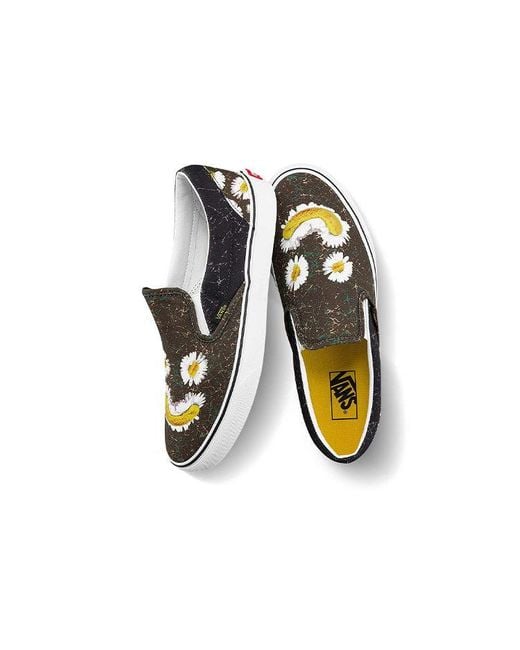 Vans Black Slip-On Low-Top Canvas Shoes for men