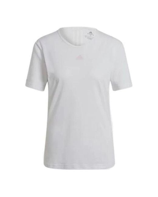 Adidas Gray (Wmns) U4U Aeroready T-Shirt Asia Sizing
