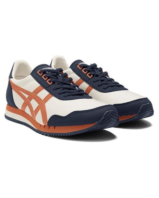 Onitsuka Tiger Blue Dualio Marathon Running Shoes for men