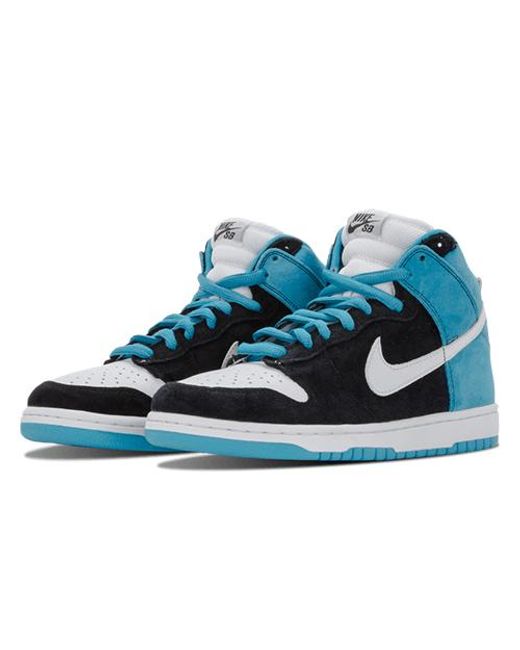Nike Blue Sb Dunk High Pro 'Send Help' for men