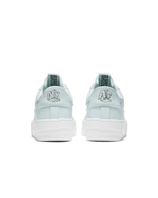 Nike Blue (Wmns) Air Force 1 'Pixel Ghost Aqua'
