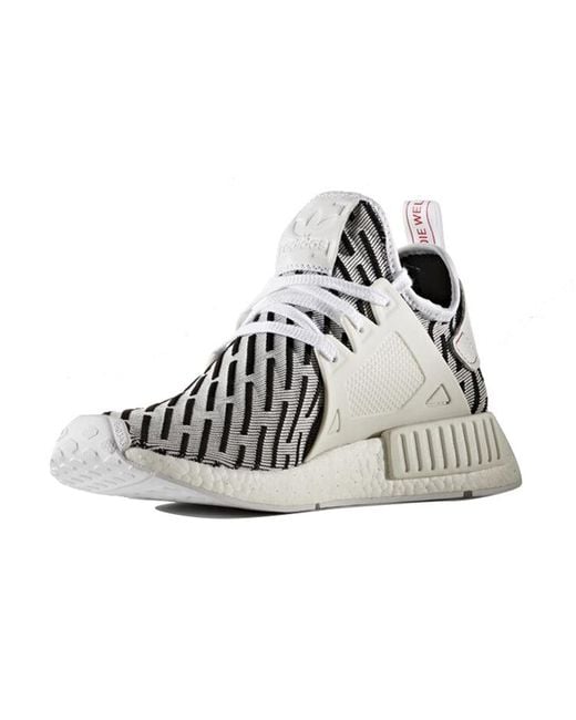 Adidas White Nmd_Xr1 Pk 'Zebra' for men