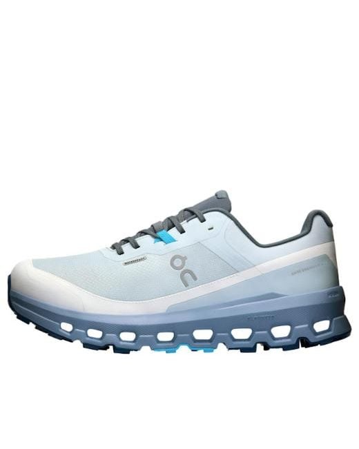 On Shoes Blue Cloudvista 2 Waterproof 'Arctic Chambray' for men