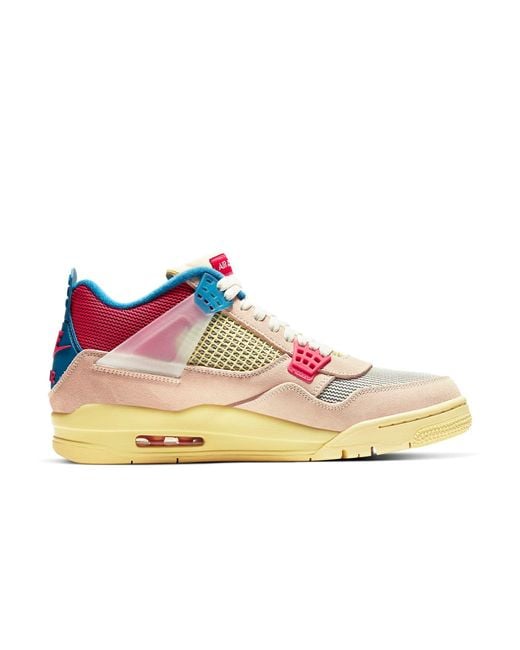 Nike Blue 4 Retro X Union La 'Guava Ice' for men
