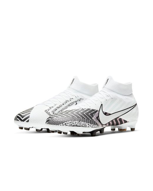 Nike White Mercurial Superfly 7 Pro Mds Ag-Pro for men