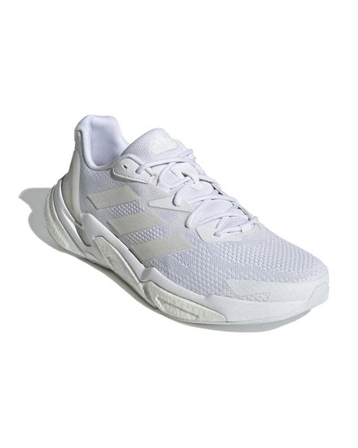 Adidas White X9000L3 Shoes 'Cloud' for men