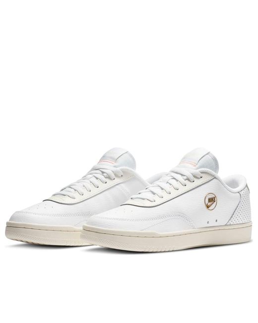 Nike White (Wmns) Court Vintage Premium
