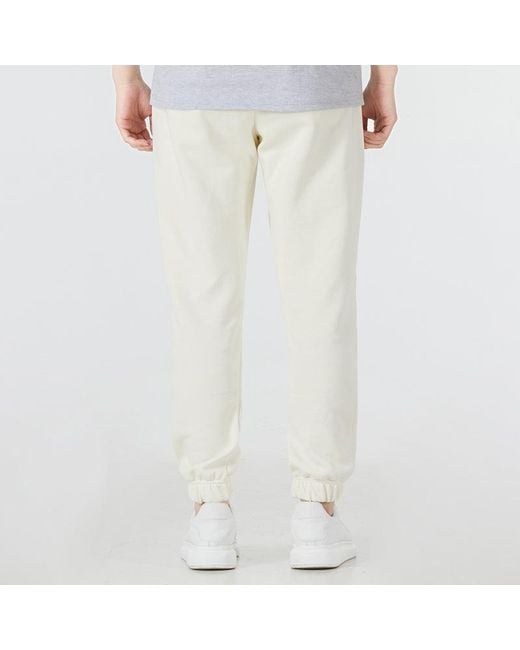 Nike Natural Alphabet Printing Daisy Sports Pants/Trousers/Joggers Creamy for men