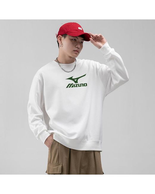 Mizuno Green Casual Long Sleeve T-Shirt for men