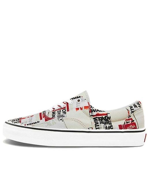 Vans White Era Alphabet for men