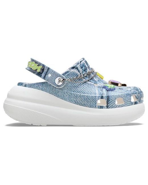 CROCSTM Blue Sza X Classic Crush Clog 'Denim' for men