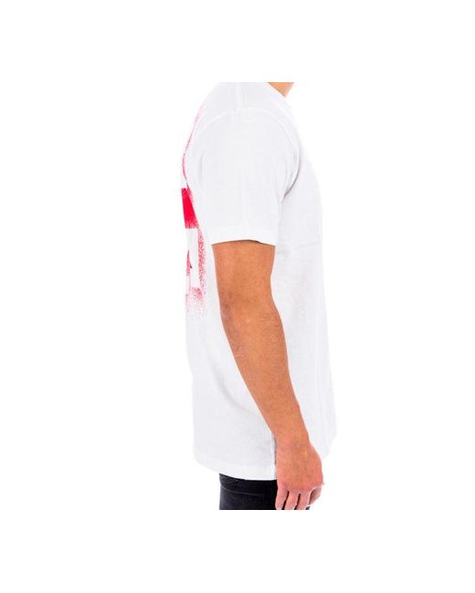 Off-White c/o Virgil Abloh White Stencil Short-Sleeve Slim Tee for men