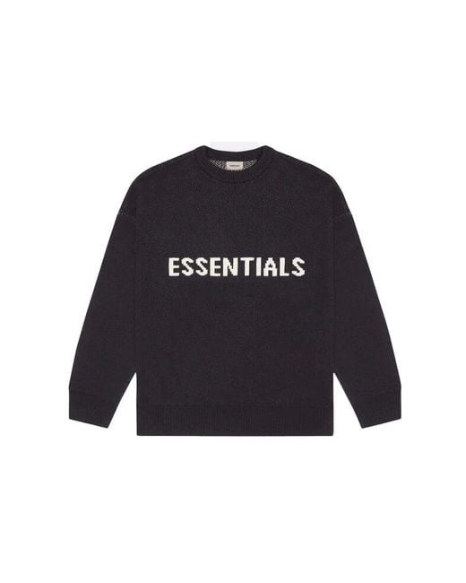 Fear Of God Blue Fw20 Knit Sweater for men
