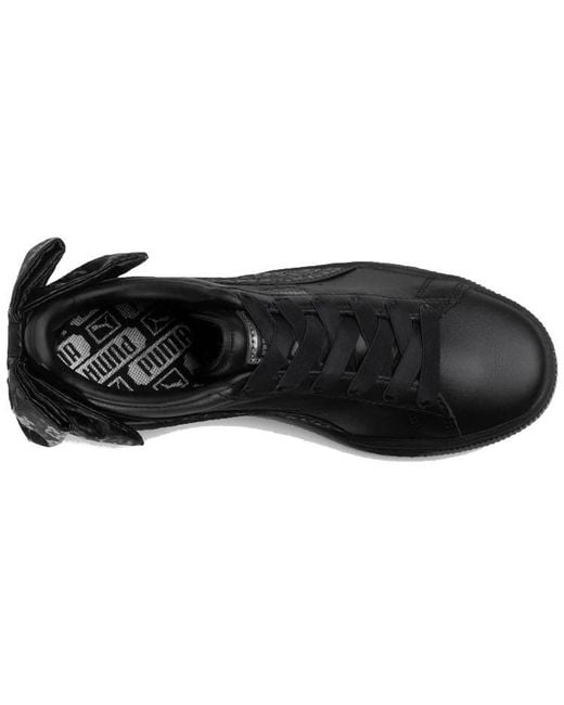 PUMA Black (Wmns) Basket 'Bow
