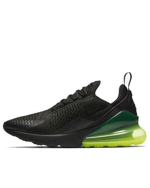 Nike Black Air Max 270 'Neon' for men