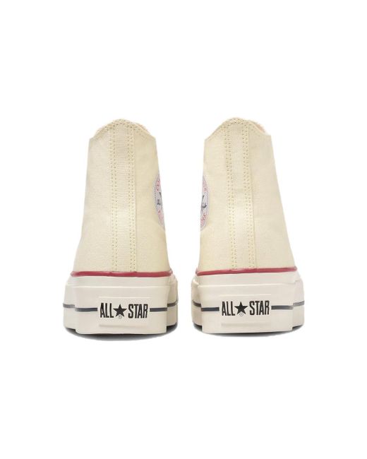 Converse Natural All Star Lifted High Top 'Ivory' for men
