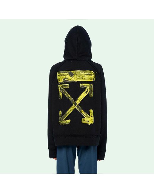 Off-White c/o Virgil Abloh Black Arrow Gradient Drawstring Loose Fit for men