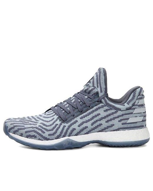Adidas Blue Harden Volume 1 Ls Primeknit 'Raw Steel' for men