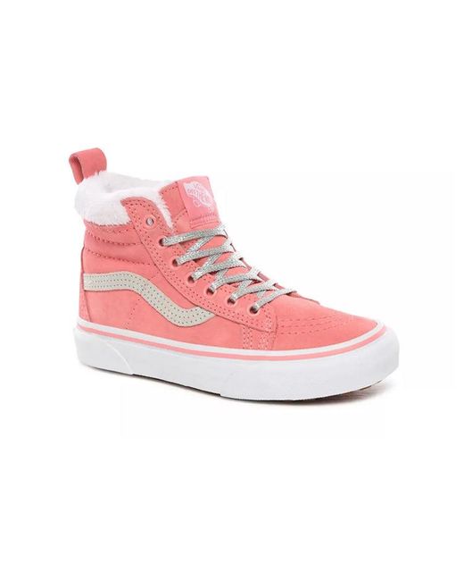 Vans Pink Sk8-Hi Mte Kids for men