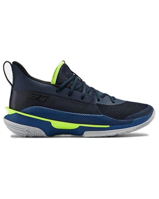 Under Armour Blue Curry 7 'Dub Nation' for men
