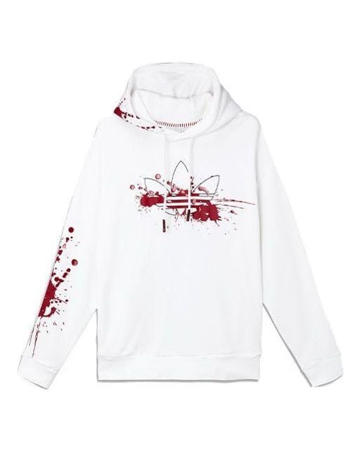 Adidas White Originals Fp Limited Logo Printing Sports for men