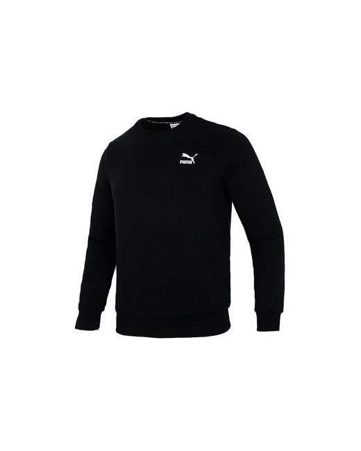 PUMA Black Classics Graphic Long Sleeve T-Shirt for men