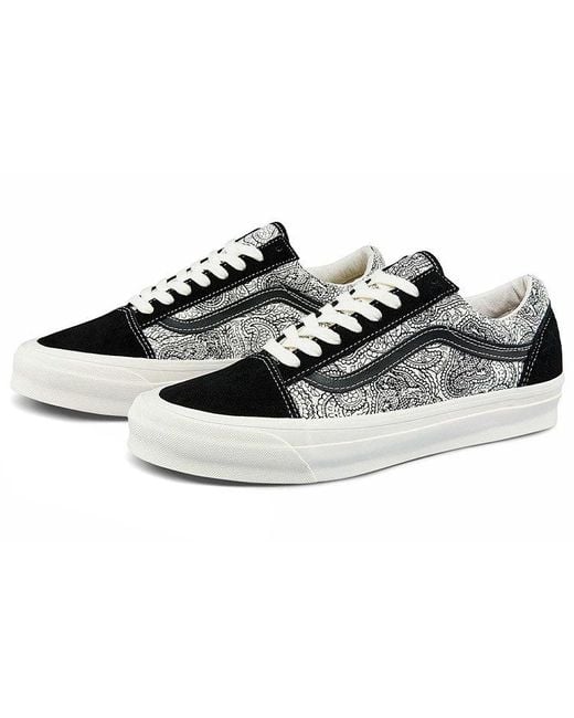 Vans Black Og Old Skool Lx 'Dragon Paisley' for men