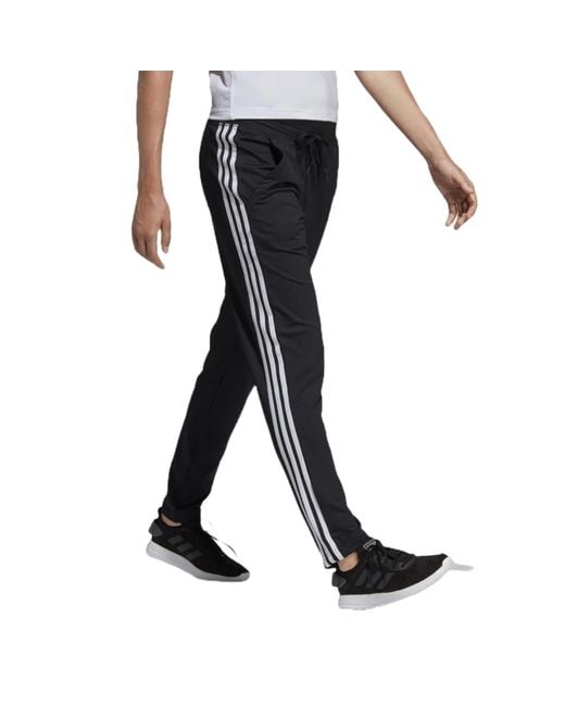 Adidas Black (Wmns) Essentials Design 2 Move 3-Stripes Pants