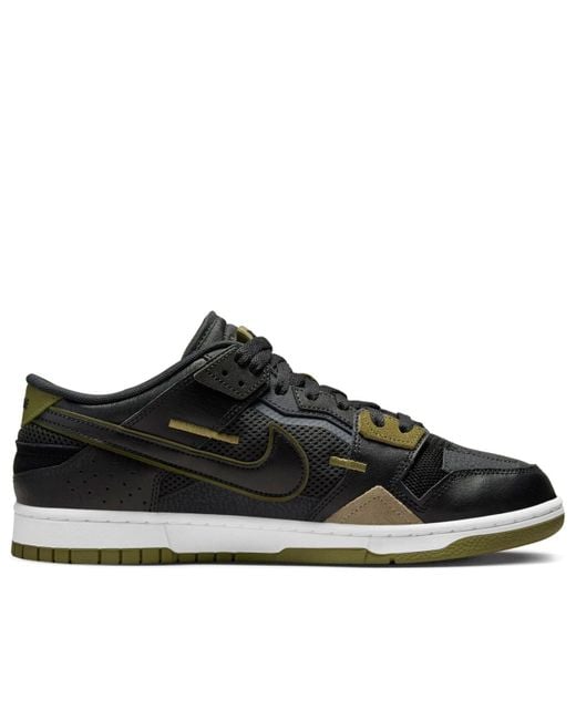 Nike Black Dunk Low Scrap for men