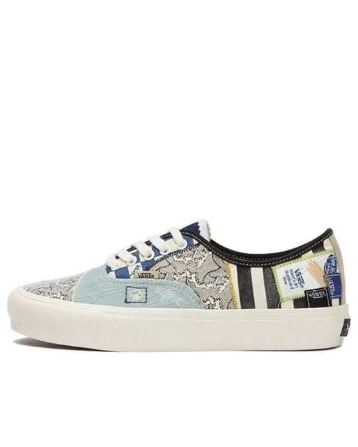 Vans Blue Authentic Vr3 Lx 'Patchwork' for men