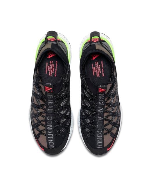 Nike Black Acg React Terra Gobe 'Ridgerock' for men