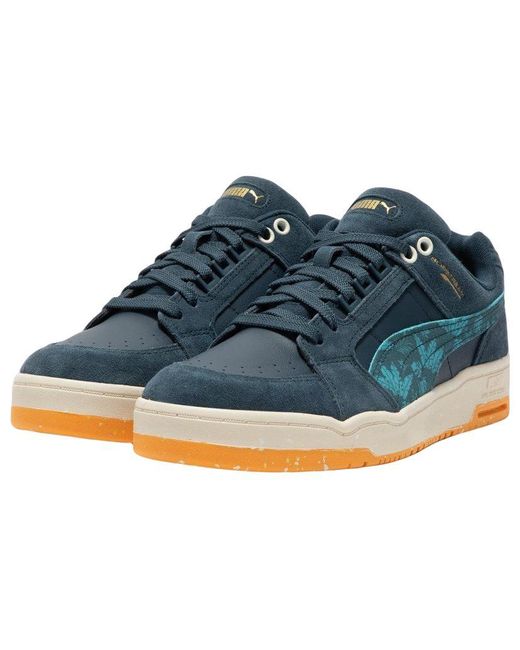 PUMA Blue Slipstream Lo Gentle Jungle 'Dark Night' for men